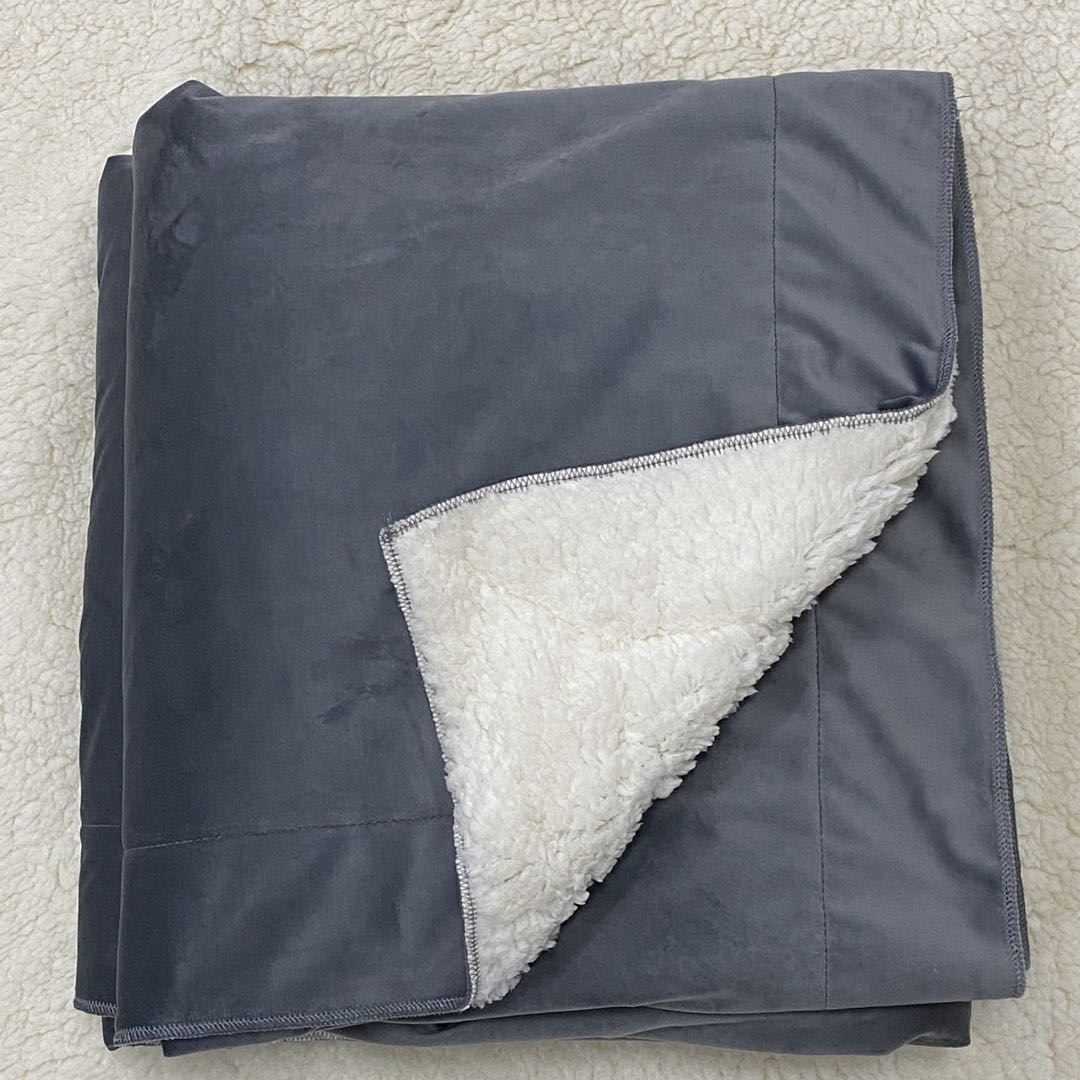 velvet sherpa blanket