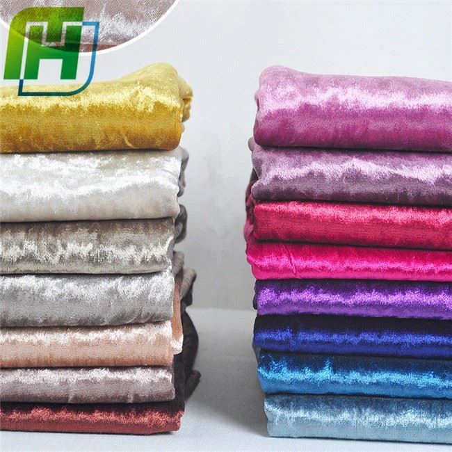 Crushed Velvet Uphosltery Fabric