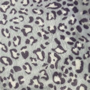 Fleece corall estampat de doble cara