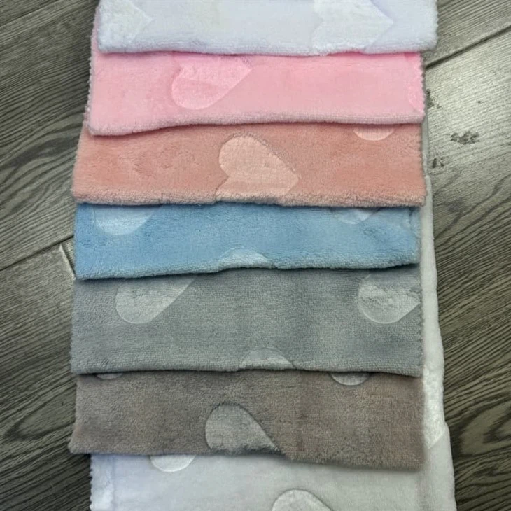 Embossed Flannel Fabric