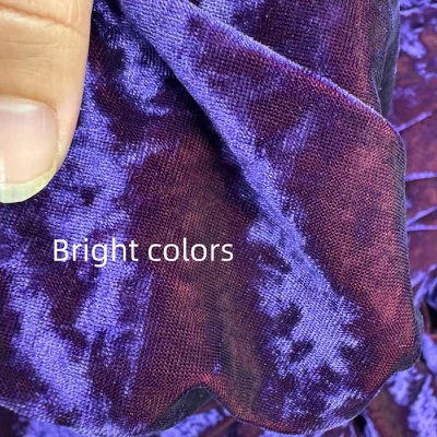 Stretch Crushed velvet fabric Stretch Crushed velvet fabric
